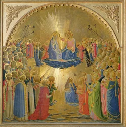 Le Couronnement de la Vierge, c.1440